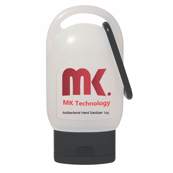 1 oz. Hand Sanitizer with Carabiner.  1 3/4" Carabiner.... from ASI 61125 Hit Promotional Products / Hit®