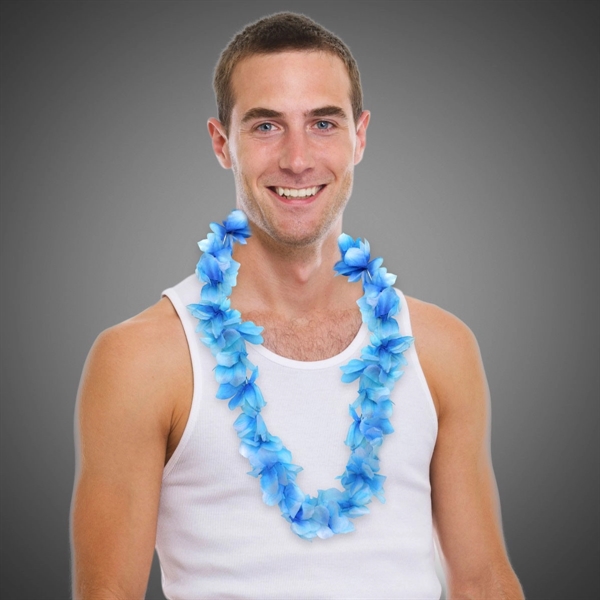 36" flower lei, offered in an assortment of colors.... from ASI 42016 Brighter Promotions Inc