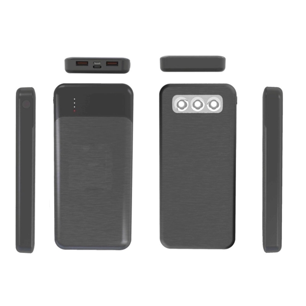 Portable power bank 10000 mAh  plus 1 color of silkscreen... from ASI 37218 Athena Promo (tm)