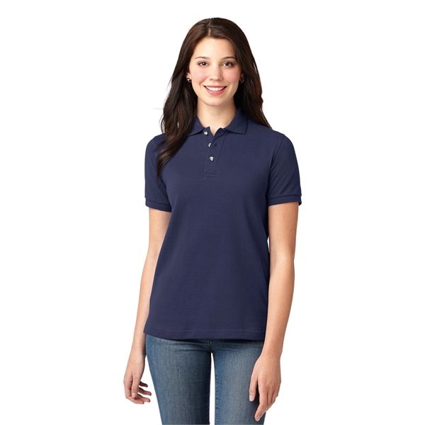 Port Authority Ladies Heavyweight Cotton Pique Polo.... from ASI 84863 SanMar
