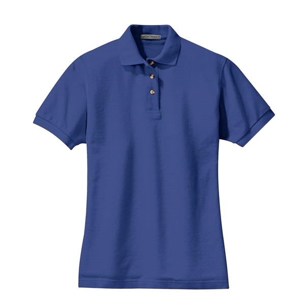 Port Authority Ladies Heavyweight Cotton Pique Polo.... from ASI 84863 SanMar