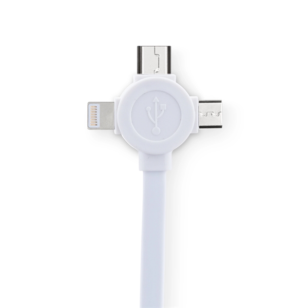 3-in-1 retractable USB-charger.... from ASI 46755 Cosmo Promos
