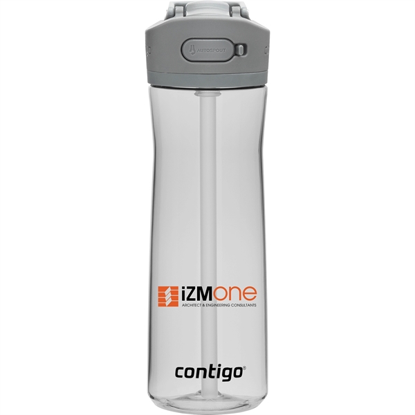 24 oz single wall copolyester bottle with AUTOSPOUT threaded lid, straw,... from ASI 51197 ETS Express, LLC