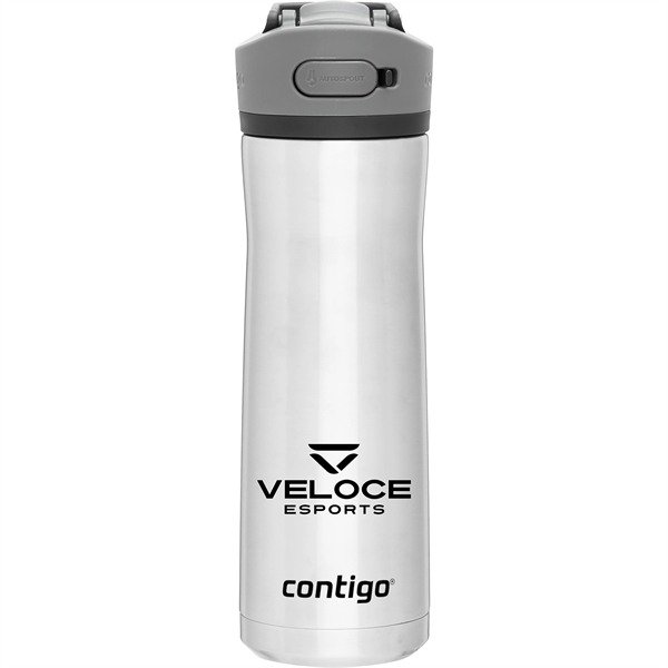 20 oz double wall stainless steel bottle with vacuum insulation, AUTOSPOUT... from ASI 51197 ETS Express, LLC