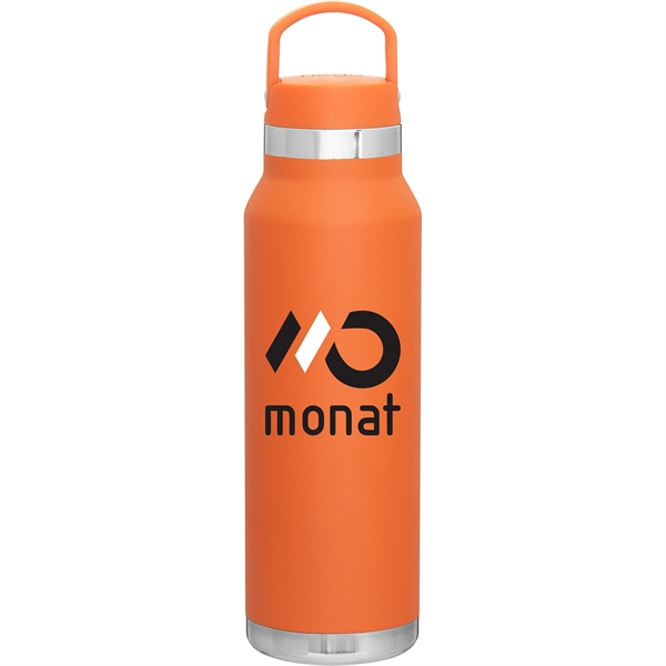 25 oz double wall 18/8 stainless steel thermal bottle with copper... from ASI 51197 ETS Express, LLC