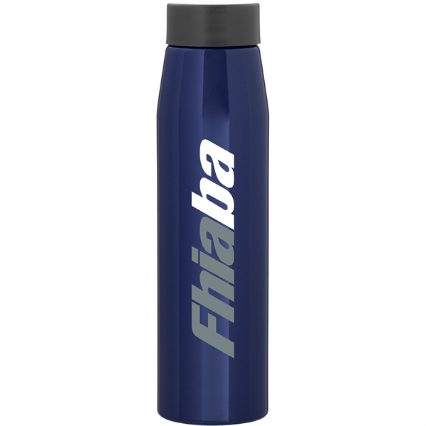 24 oz single wall aluminum water bottle with threaded lid.... from ASI 51197 ETS Express, LLC