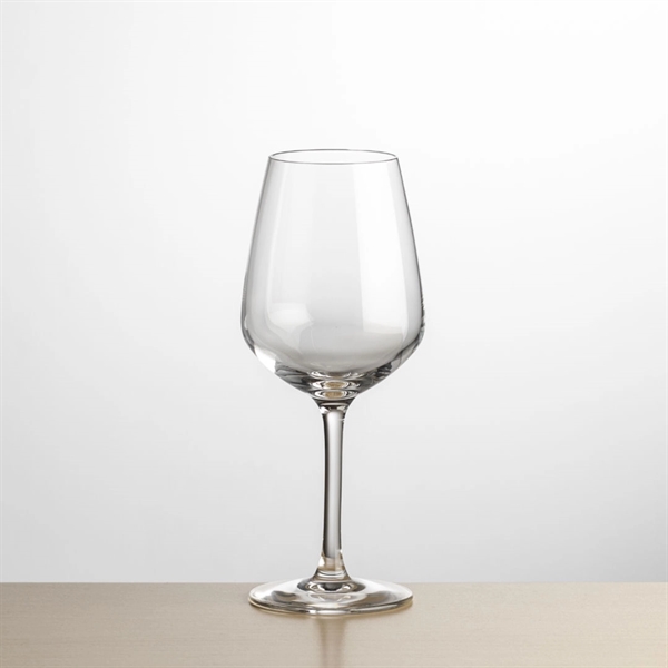The Mandelay Stemmed Wine Glass features cold cut sheer rims and... from ASI 84592 St Regis Group