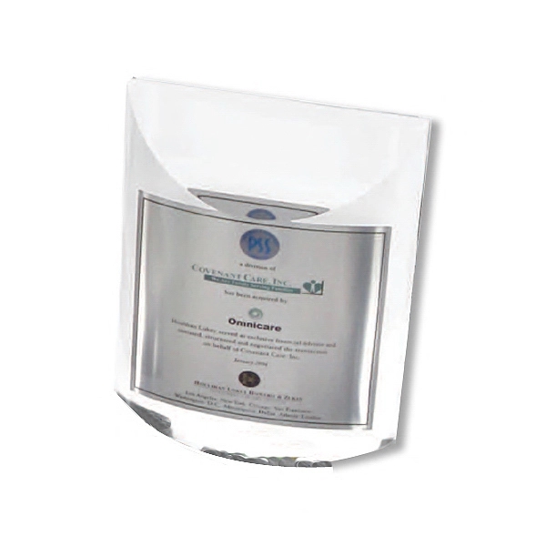 Half Oval (stand up) shape embedment with slant top and flat... from ASI 69240 MasterCast LTD / MasterCast