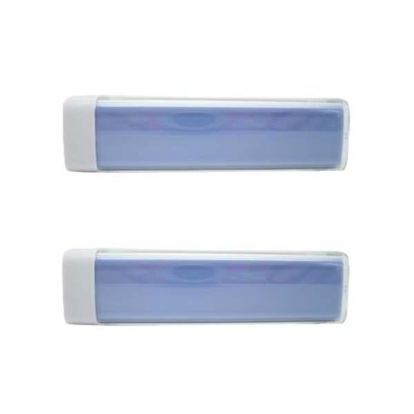 Pocket power bank with a 2200 mAh battery, White tuck box... from ASI 37218 Athena Promo (tm)