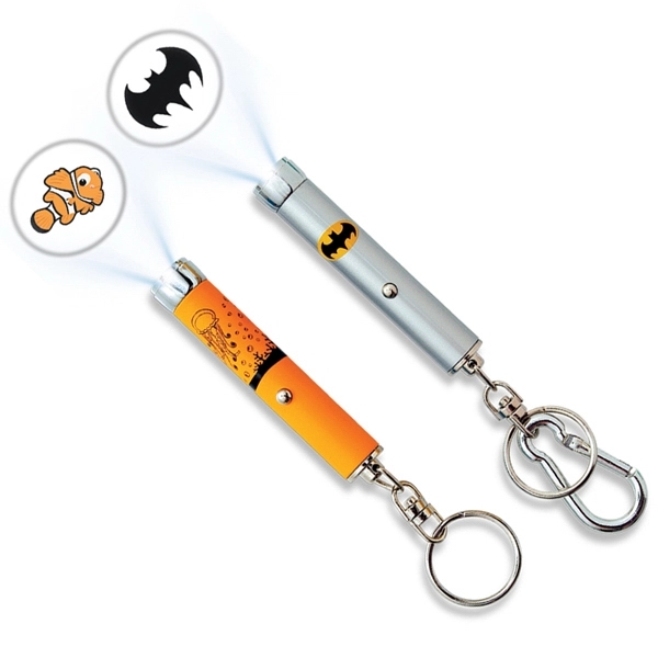 Metal projection key chain.... from ASI 62635 Inno-Vative Solutions Grp LTD