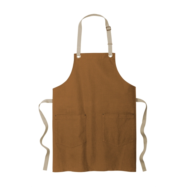 Port Authority Canvas Full-Length Two-Pocket Apron... from ASI 84863 SanMar