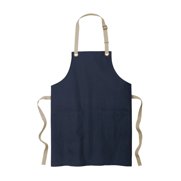 Port Authority Canvas Full-Length Two-Pocket Apron... from ASI 84863 SanMar