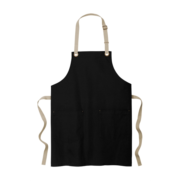 Port Authority Canvas Full-Length Two-Pocket Apron... from ASI 84863 SanMar
