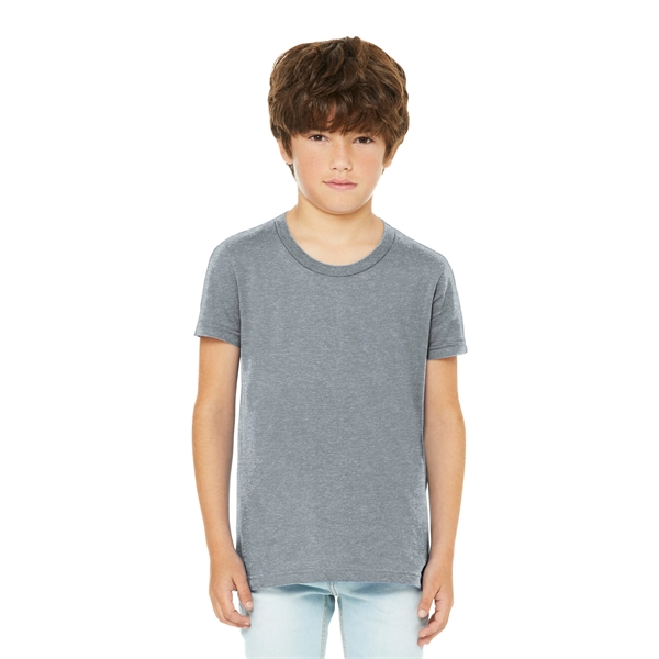 BELLA+CANVAS Youth Heather CVC Tee... from ASI 84863 SanMar