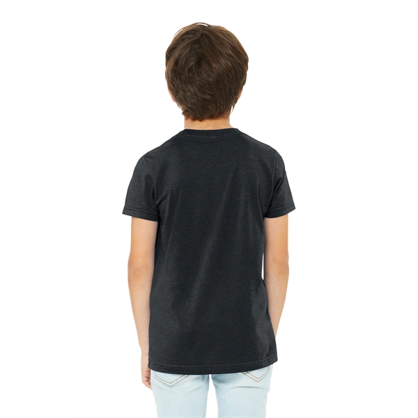 BELLA+CANVAS Youth Heather CVC Tee... from ASI 84863 SanMar