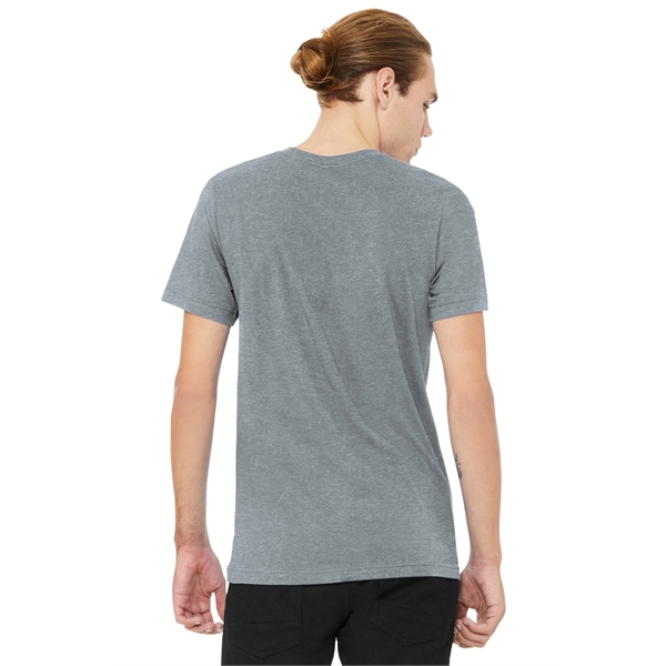 BELLA+CANVAS Unisex Heather CVC V-Neck Tee... from ASI 84863 SanMar