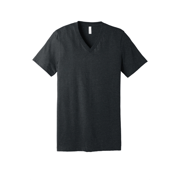 BELLA+CANVAS Unisex Heather CVC V-Neck Tee... from ASI 84863 SanMar