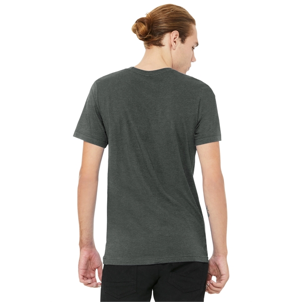 BELLA+CANVAS Unisex Heather CVC V-Neck Tee... from ASI 84863 SanMar