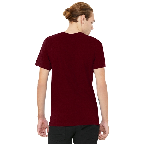 BELLA+CANVAS Unisex Heather CVC V-Neck Tee... from ASI 84863 SanMar