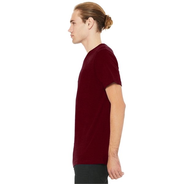 BELLA+CANVAS Unisex Heather CVC V-Neck Tee... from ASI 84863 SanMar