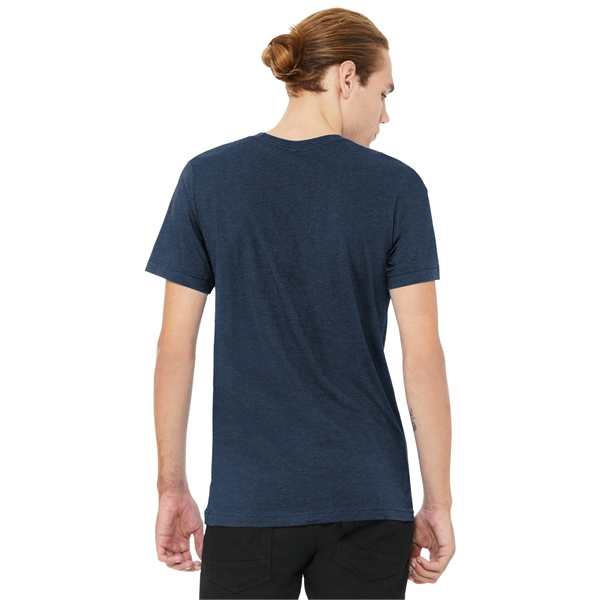 BELLA+CANVAS Unisex Heather CVC V-Neck Tee... from ASI 84863 SanMar