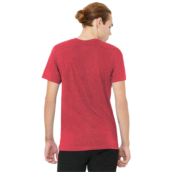 BELLA+CANVAS Unisex Heather CVC V-Neck Tee... from ASI 84863 SanMar