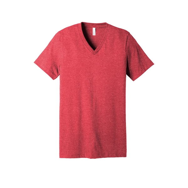 BELLA+CANVAS Unisex Heather CVC V-Neck Tee... from ASI 84863 SanMar