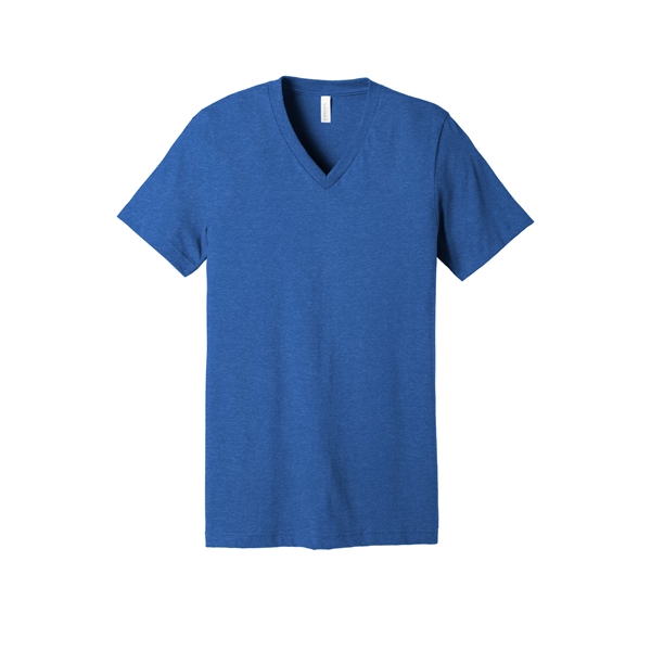 BELLA+CANVAS Unisex Heather CVC V-Neck Tee... from ASI 84863 SanMar