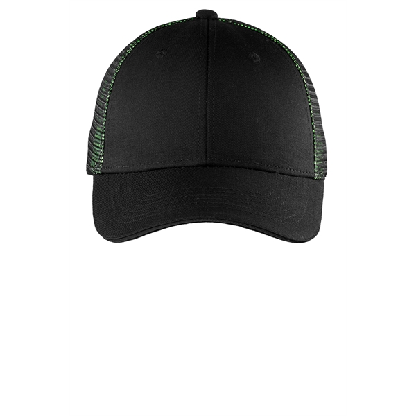 Port Authority Double Mesh Snapback Sandwich Bill Cap.... from ASI 84863 SanMar
