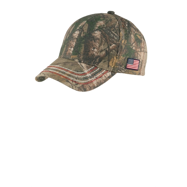 Port Authority Americana Contrast Stitch Camouflage Cap.... from ASI 84863 SanMar