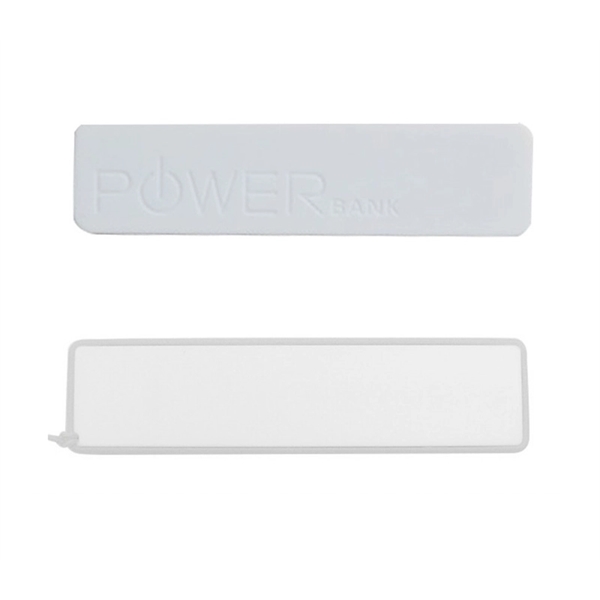Keyring power bank with a 2200 mAh battery, White tuck box... from ASI 37218 Athena Promo (tm)