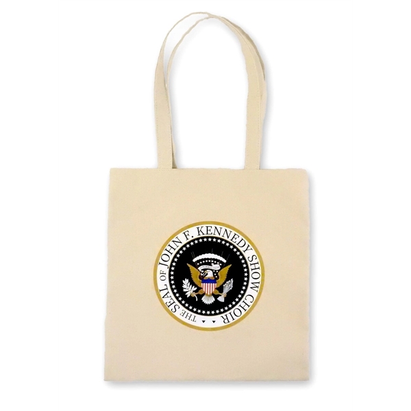 Guilt-less Cotton Tote Bag with flat construction, eco-friendly fabric, and 23"... from ASI 41630 Brave USA / Brave USA