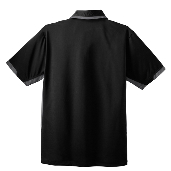 Port Authority Dry Zone Colorblock Ottoman Polo.... from ASI 84863 SanMar