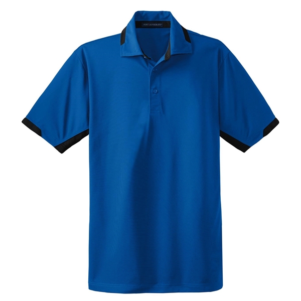 Port Authority Dry Zone Colorblock Ottoman Polo.... from ASI 84863 SanMar