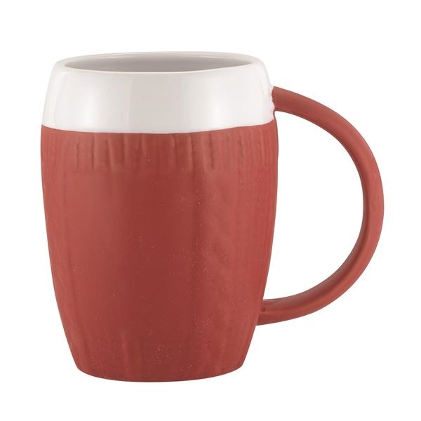 4.75" x 3" 16-ounce ceramic mug with textured sweater design.... from ASI 57800 Gordon Sinclair / Gordon Sinclair®