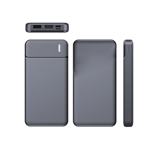 Fast charging portable power bank plus 1 color of silkscreen or... from ASI 37218 Athena Promo (tm)