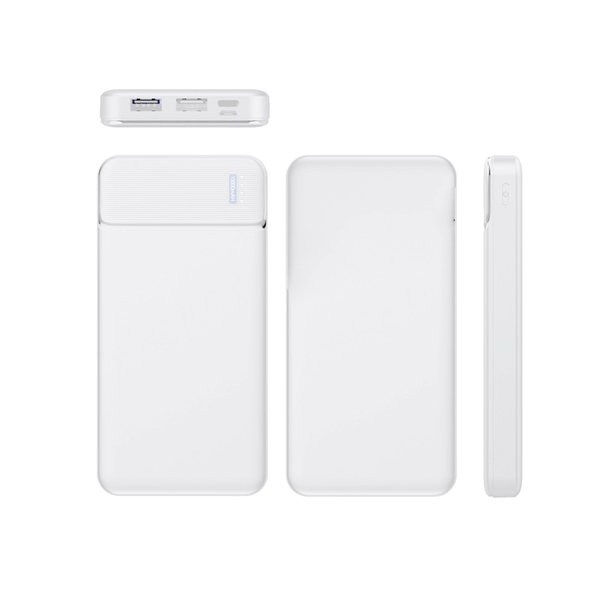 Fast charging portable power bank plus 1 color of silkscreen or... from ASI 37218 Athena Promo (tm)