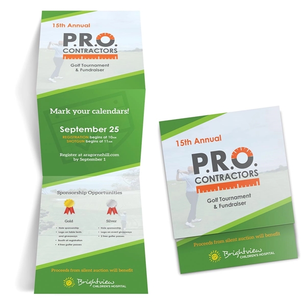 Custom Tri-Fold Calendar on 12 pt. smooth finish white cardstock. ... from ASI 95280 Warwick Publishing Co / Warwick