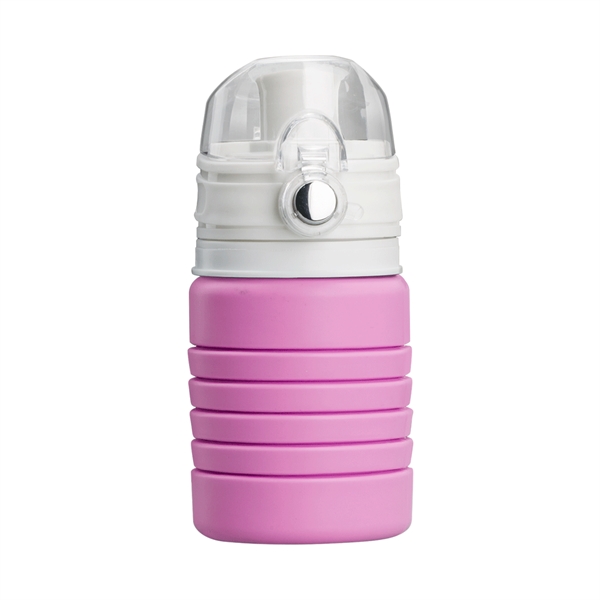 The Pearch 17oz Silicone Collapsible Water Bottle is a great product... from ASI 90154 Sunjoy Group Inc