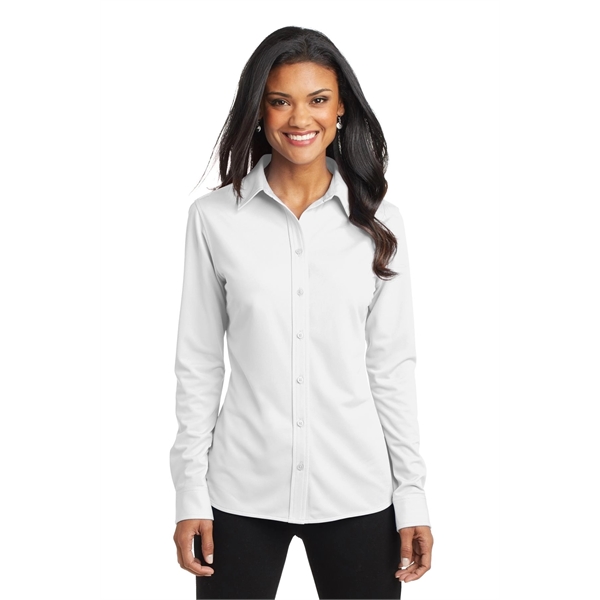 Port Authority Ladies Dimension Knit Dress Shirt.... from ASI 84863 SanMar