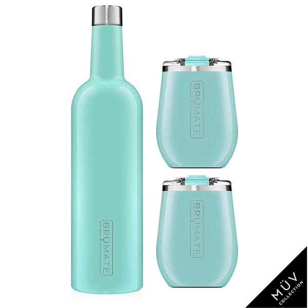 BruMate Winesulator + 2 Uncork'd XL Wine Tumblers Gift Set... from ASI 72657 Active Life Promo / Apres Ski Active Life