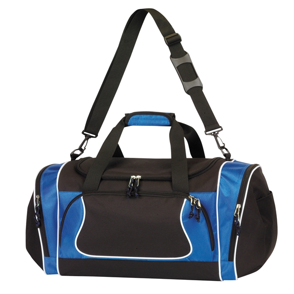 Duffel bag with bottle holder... from ASI 34046 Allcasion Travelware Co