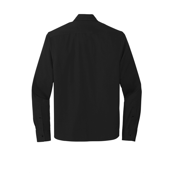 Coming In Spring MERCER+METTLE Long Sleeve Stretch Woven ...... from ASI 84863 SanMar