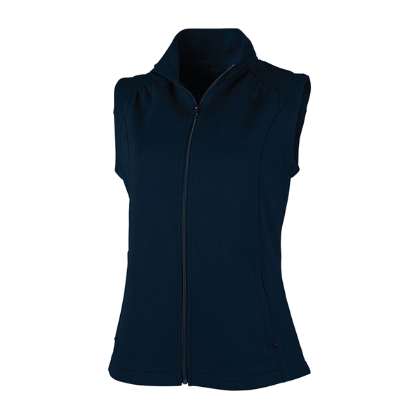 Our Women's Seaport Full Zip Performance Vest combines a professional look... from ASI 44620 Charles River Apparel