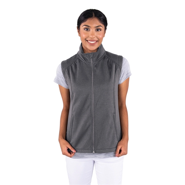 Our Women's Seaport Full Zip Performance Vest combines a professional look... from ASI 44620 Charles River Apparel