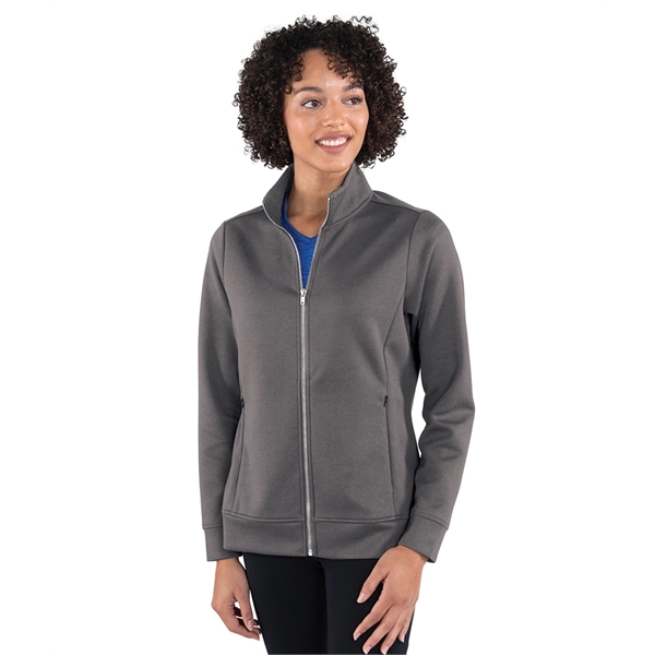 Our Women's Seaport Full Zip Performance Jacket is universally flattering, featuring... from ASI 44620 Charles River Apparel