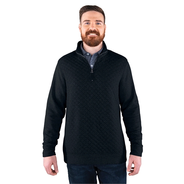 Our stylish and comfortable Men's Franconia Quilted Pullover gives a classic... from ASI 44620 Charles River Apparel