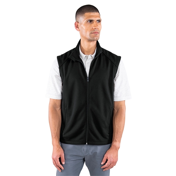 The Men's Seaport Full Zip Performance Vest is a structured, professional... from ASI 44620 Charles River Apparel