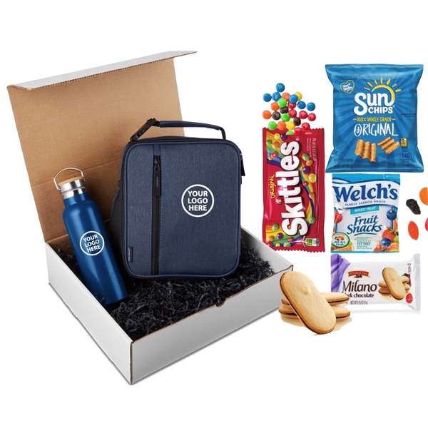 Cooler and Stainless Bottle with Snacks Mailer... from ASI 89971 Stuff A Mug