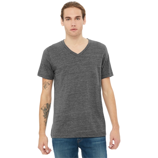 BELLA+CANVAS Unisex Textured Jersey V-Neck Tee... from ASI 84863 SanMar